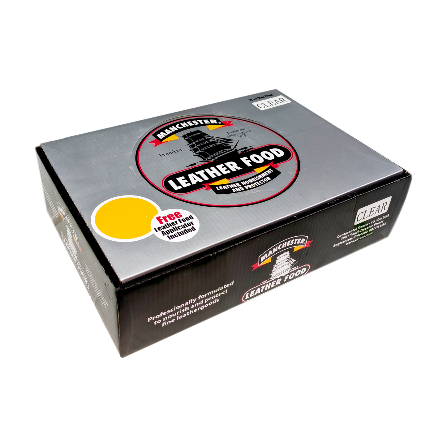 Manchester Leather Food Case - ReuschSoccer