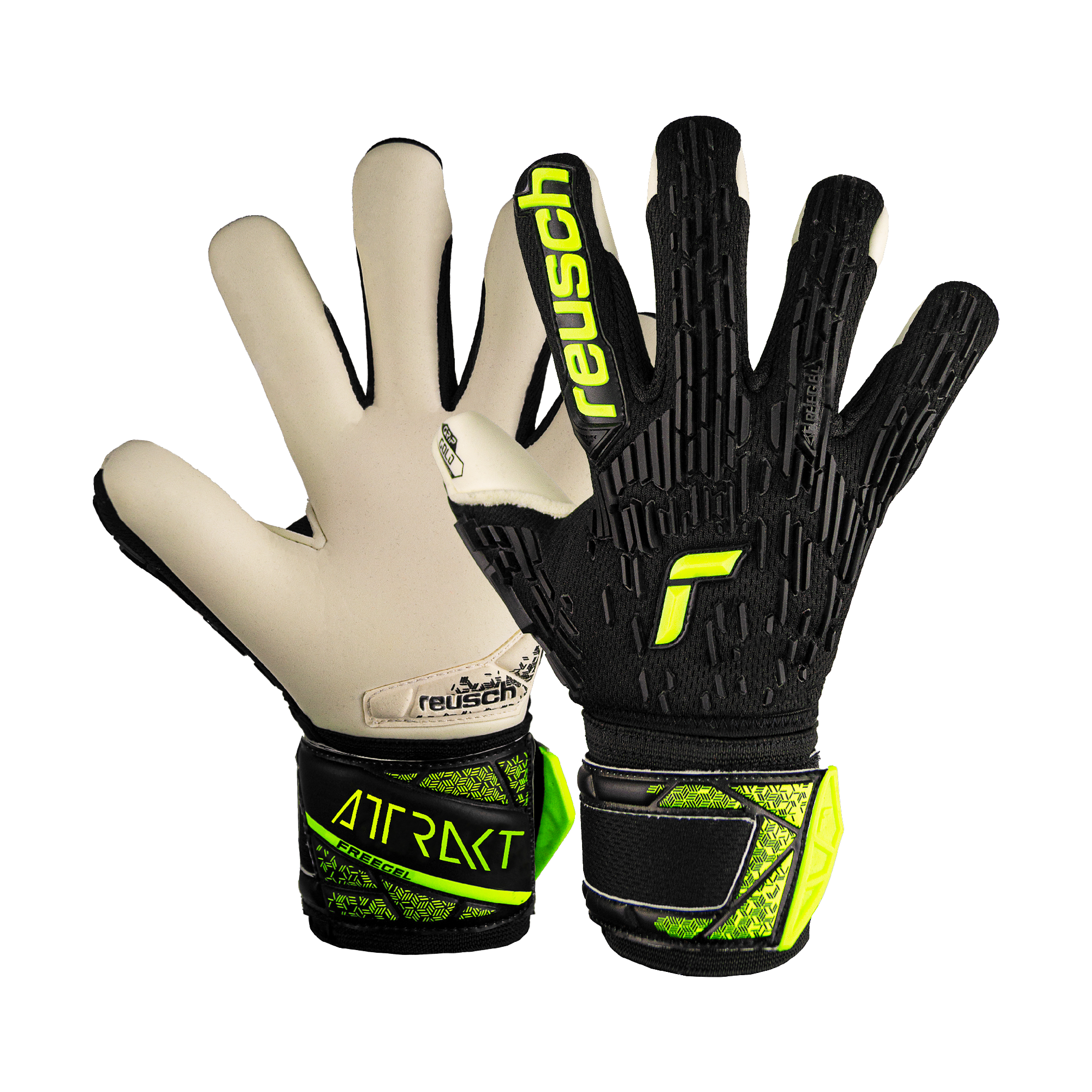 Attrakt Freegel Gold Finger Support Junior - ReuschSoccer