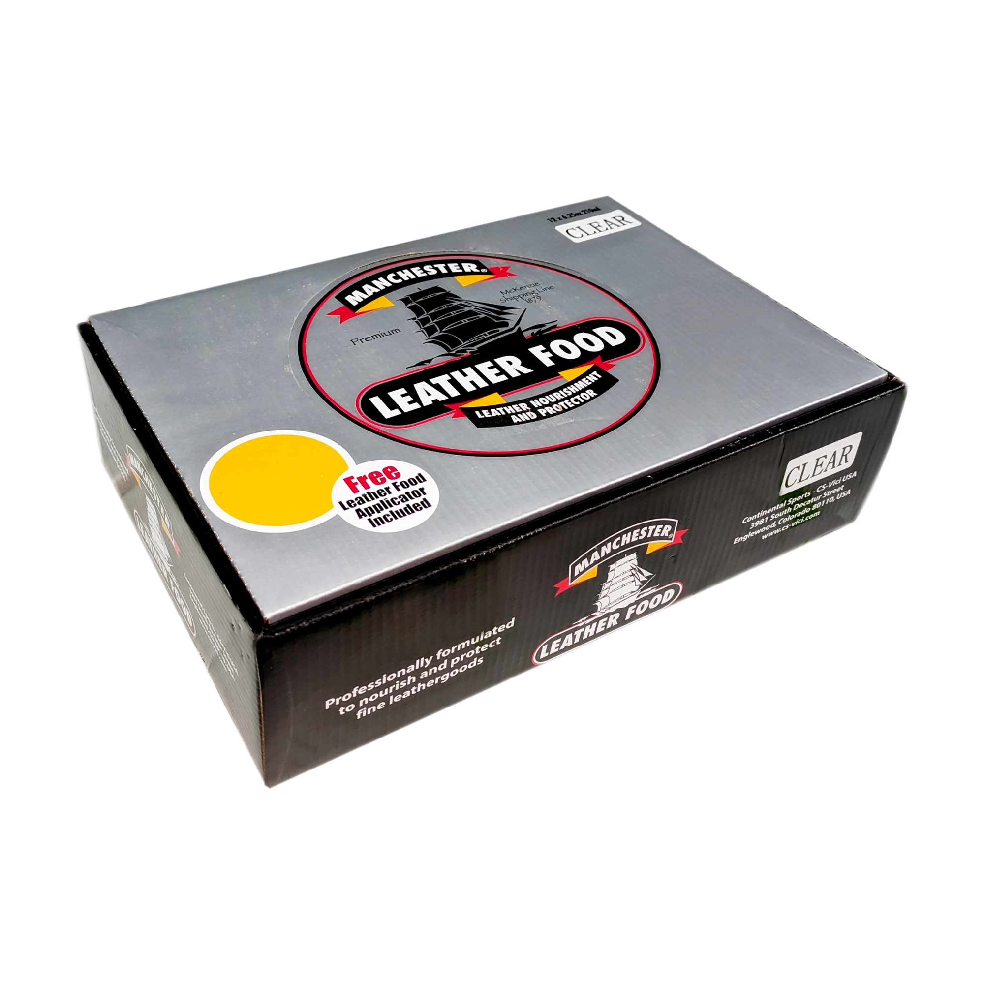 Manchester Leather Food Case - ReuschSoccer