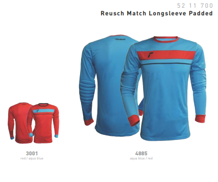 52 11 700 - Reusch Match Longsleeve Padded - ReuschSoccer